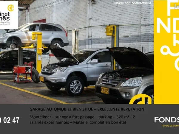 Fonds de commerce autos 320 m²