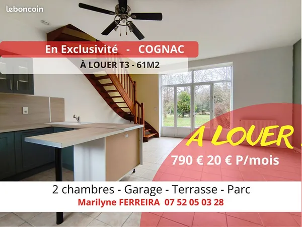 Maison 3 pièces 61 m²