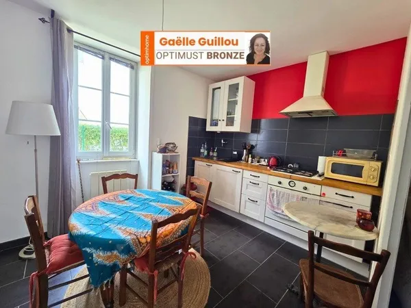 ROSCOFF : Disponible Appartement T2 Duplex 58m² avec grand jardin