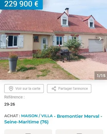 Maison 130m2 Brémontier Mervale