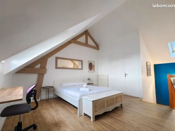 Superbe maison de ville meublée - 80 m² - 2 chambres