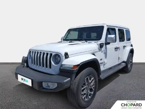 Jeep Wrangler unlimited 4xe 2.0 l t 380 ch phev 4x4 bva8