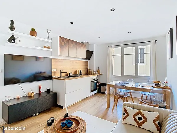 Appartement 2 pièces 38 m²