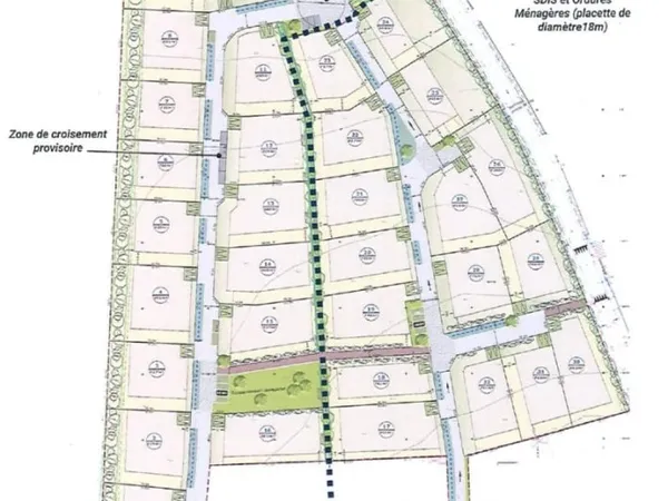 Terrain 948 m²
