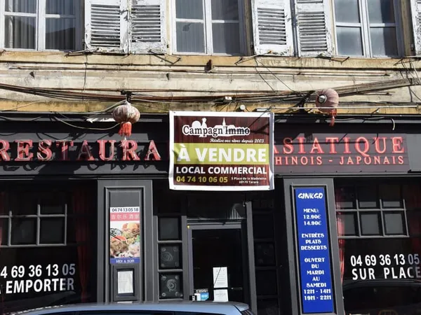 Commerce Vente Tarare 130m² 129000€