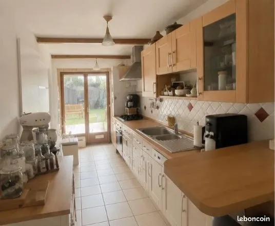 Maison 90 m2 avec jardin