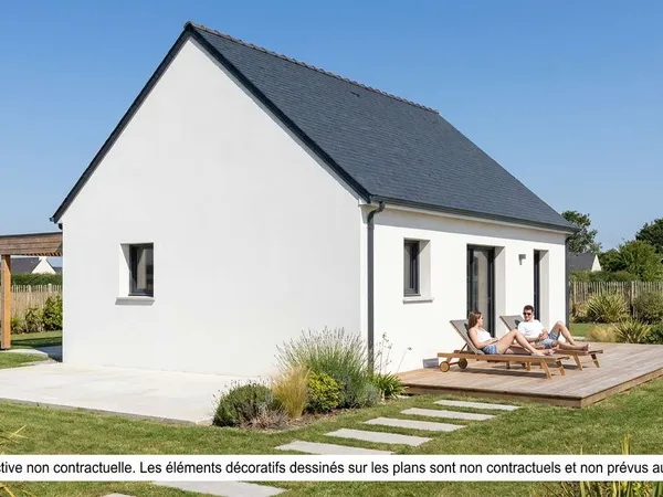 Maison 2 pièces 59 m²