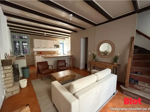 A VENDRE en EXCLUSIVITÉ Chez BLOT IMMOBILIER de CANCALE - ENSEMBLE DE 2 MAISONS - PORT DE LA HOULE: