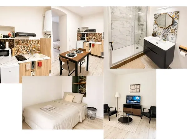 Studio 1 pièce 29 m²