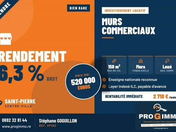 Local commercial 150 m²