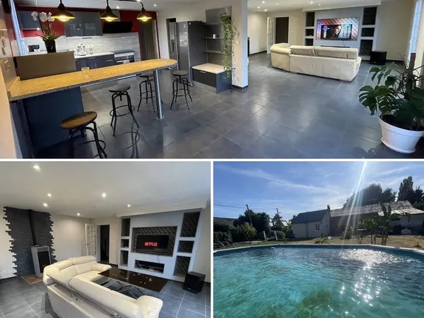 Colocation - Chambres avec SDB Privative - 400/mois TCC - 15 min de Tours