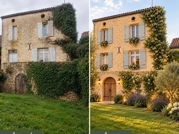 Maison à rénover avec terrain centre ville