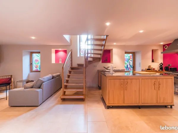 Maison de maître meublée - Centre-ville Lannion - 113m² - DPE B