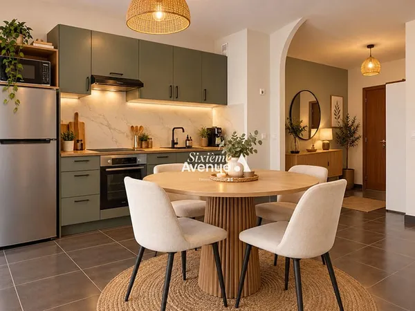 Appartement Grasse 2-3 pièces de 53 m² Box et Cave