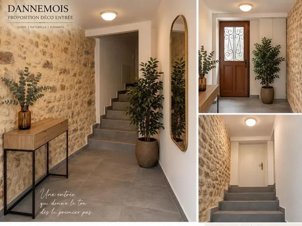 DANNEMOIS, 5 min de Milly-la-Forêt - Duplex neuf meublé 22 m² (31 m² au sol) avec garage - Première 