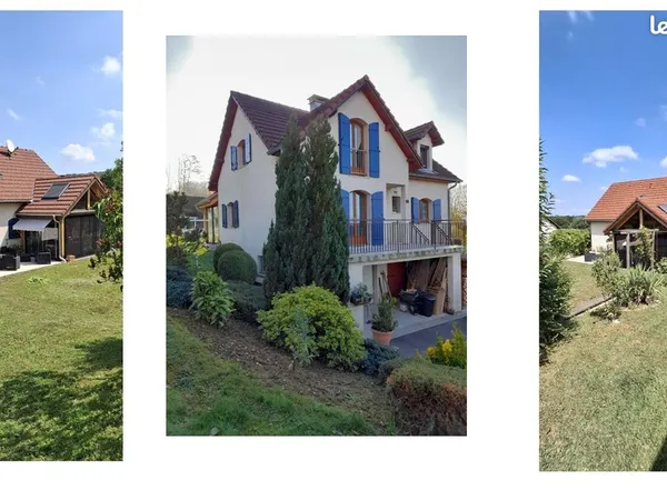 Maison 132 m² - 1500 m² de terrain - 4 chambres - Hérimoncourt, 5 km de la Suisse