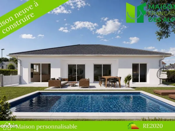 Projet de construction d'une maison 130 m² avec terrain à SAINT-ISMIER (38)