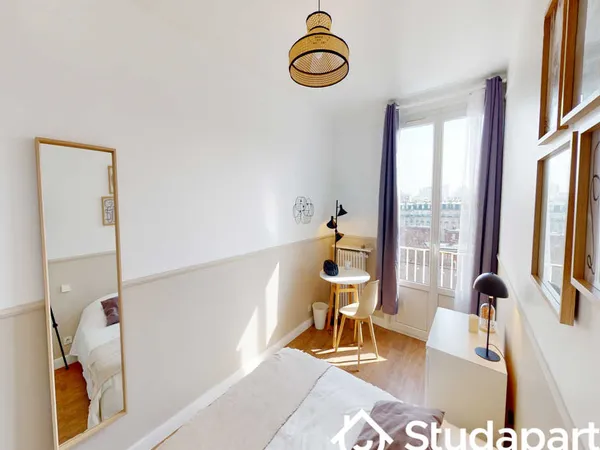 Chambre dans une colocation de 13m2