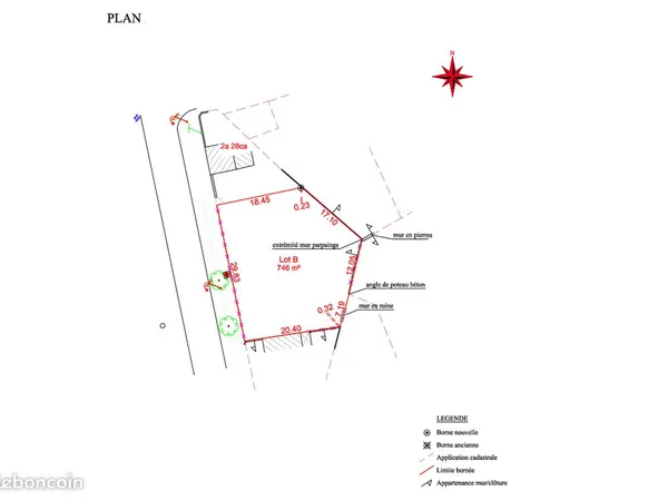 Terrain 746 m² Poitiers