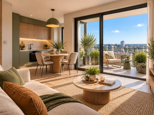 Appartement 2 pièces 40 m²