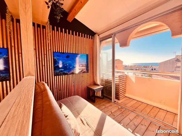 Duplex vue mer