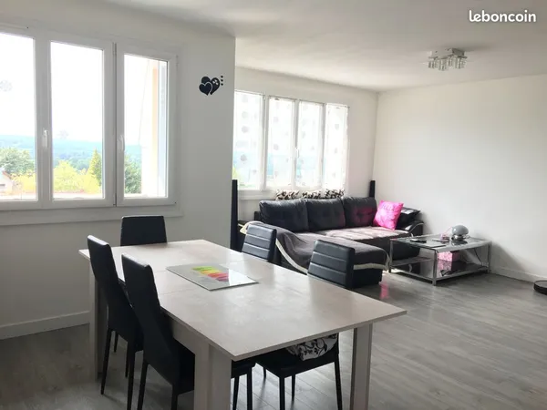 T3 rénové avec balcon et garage fermé