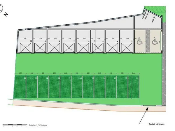 Parking 15 m²