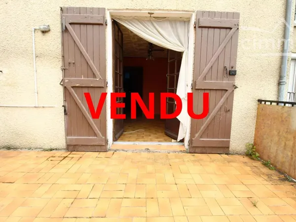 VENDU maison  de 104m²  avec terrasse, jardin et garage