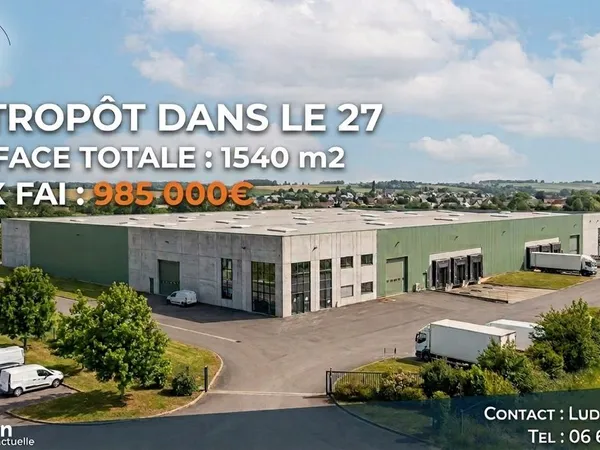 Bureaux 1540 m² La Saussaye