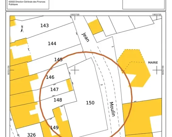 Terrain à bâtir de 858 m2 Morfontaine - propjet de 4 maisons