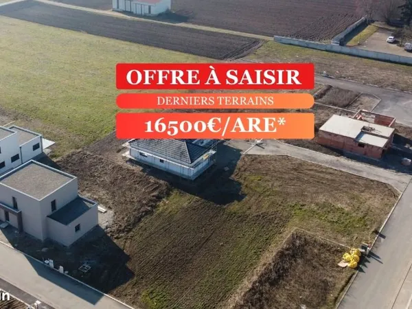 Terrain 608 m² Dessenheim