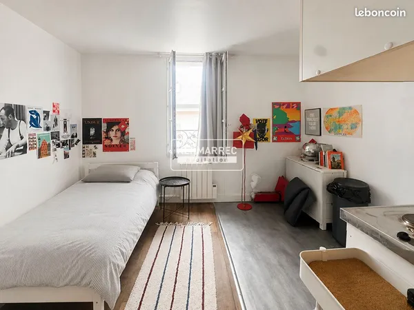 Studio 1 pièce 16 m²