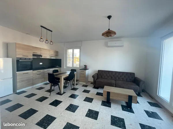 Location T2 meublé