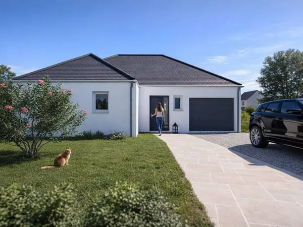 BELLE MAISON DE PLAIN PIED A CONSTRUIRE
