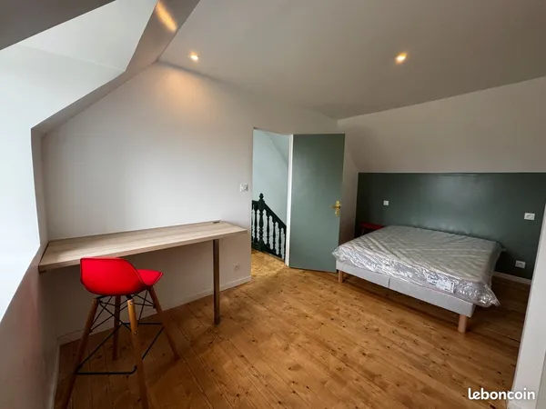 Beau T2 rénové 45m2 au calme