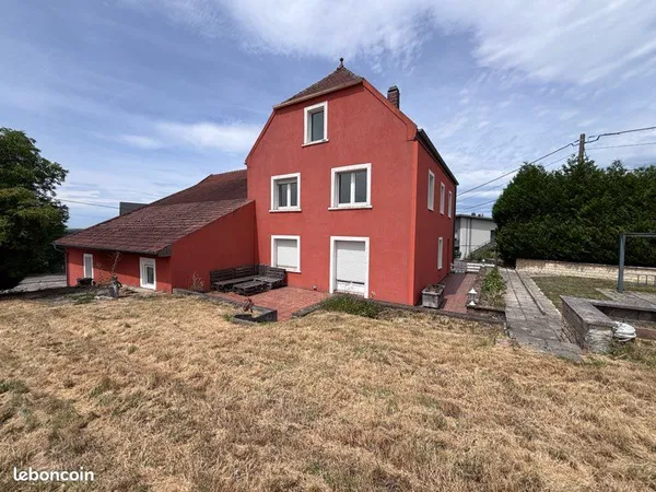 Vends maison 120m2 + appartement 100m2