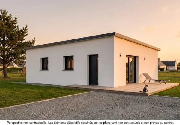 Maison neuve 3 pièces 65 m²