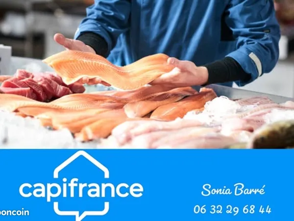 Fonds de commerce poissonnerie 110 m²