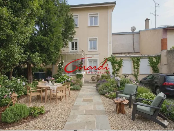 Maison mitoyenne 120 m2 4 chambres Jardin Mulhouse (Ru