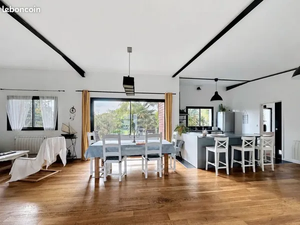 Maison en bois plain-pied 145m2 à Landeda