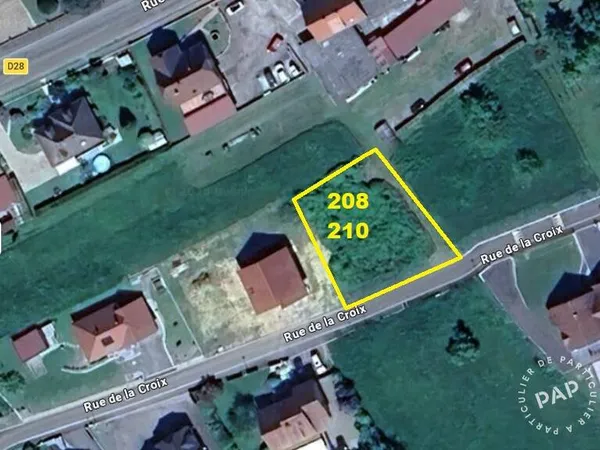 Terrain 800 m²