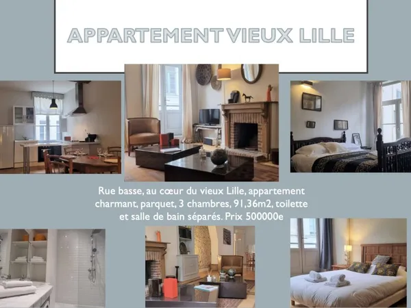 Vends appartement 92m²