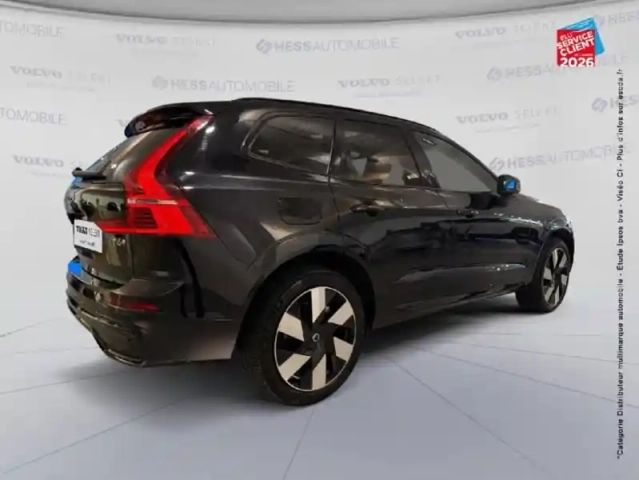 Volvo Xc60 t6 hybride rechargeable 253 + 145ch ultra style dark geartronic 8 awd sieges chauf/cuir volant — photo 21