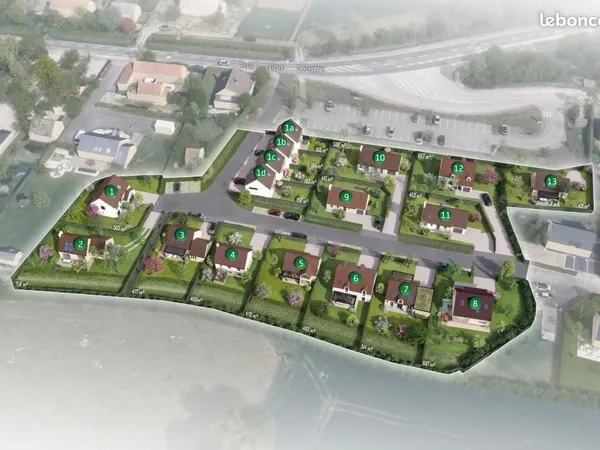 Terrain 477 m² Saint Folquin