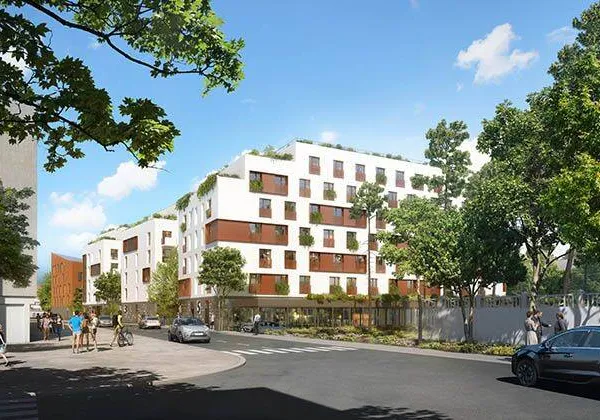 Studio 1 pièce 19 m²