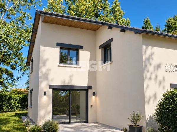 En exclusivité : Maison/Duplex 3ch. de 98m2 avec 500m2 de te
