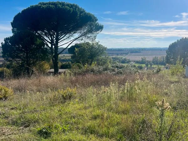 Terrain avec vue imprenable