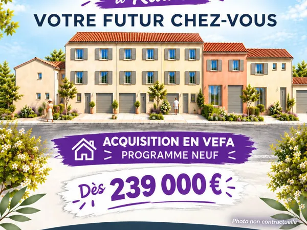 NOUVEAU PROGRAMME IMMOBILIER !
