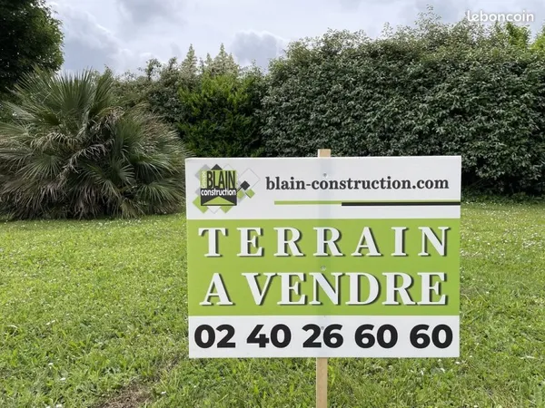 Terrain 250 m² Geneston