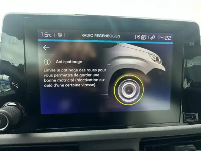 Citroën Berlingo van m 650kg bluehdi 100ch s&amp;s cabine extenso 3 places pack driver connect gps camera — photo 15